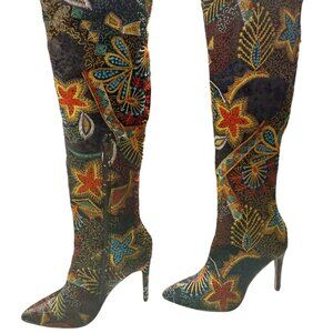 Womens boots/stilettos 8.5 NEVER Letting Go Heeled/Helcie w Original Box